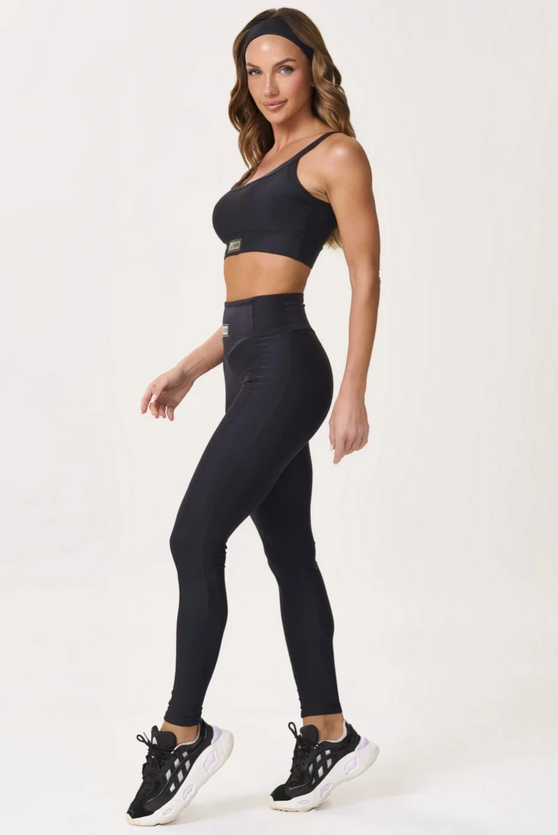 Lets Gym - Black Bright Leggings - 2142APT Lets Gym - Black Bright Leggings - 2142APT