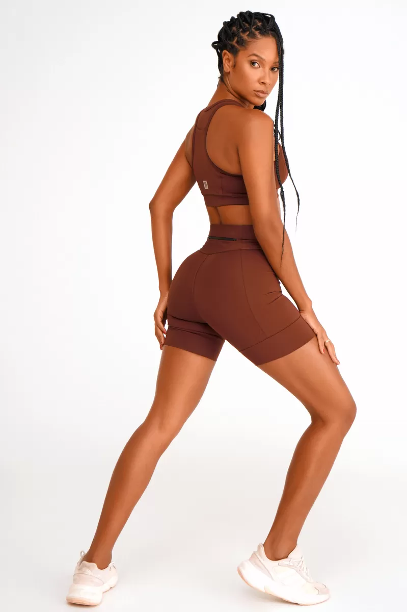 Lets Gym - Short Runner Coffee - 2446CF Lets Gym - Short Runner Coffee - 2446CF