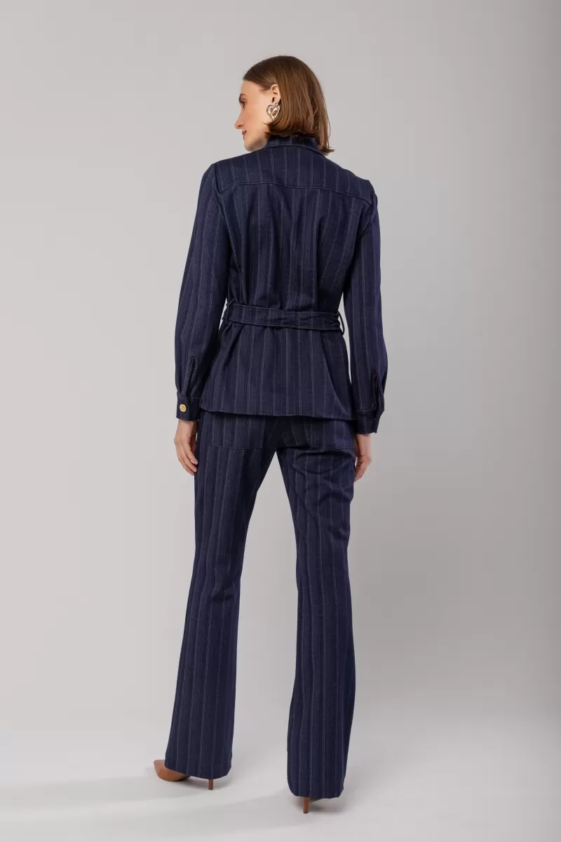 Hidrogênio - NAVY JEANS PINKSTRIPE SHIRT - 20022004 Hidrogênio - NAVY JEANS PINKSTRIPE SHIRT - 20022004