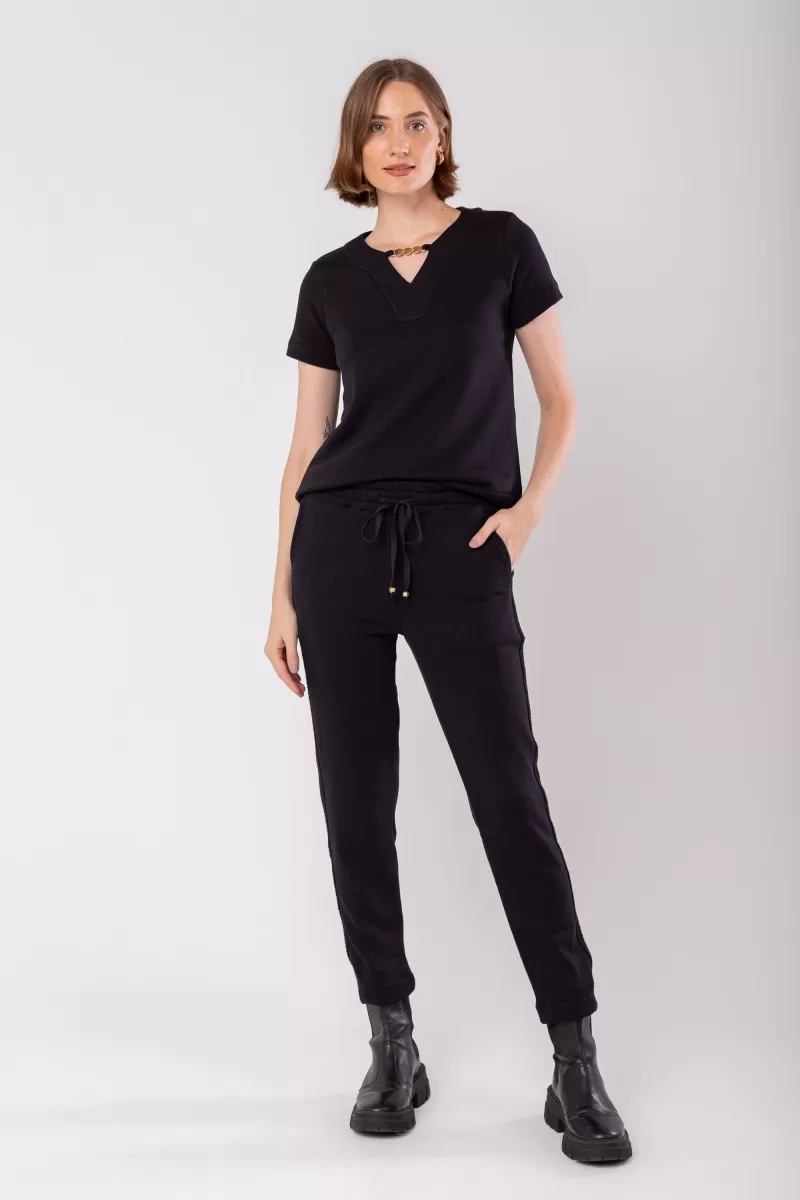Hidrogênio - BLACK ROMAN JOGGER PANTS - 19987001 Hidrogênio - BLACK ROMAN JOGGER PANTS - 19987001