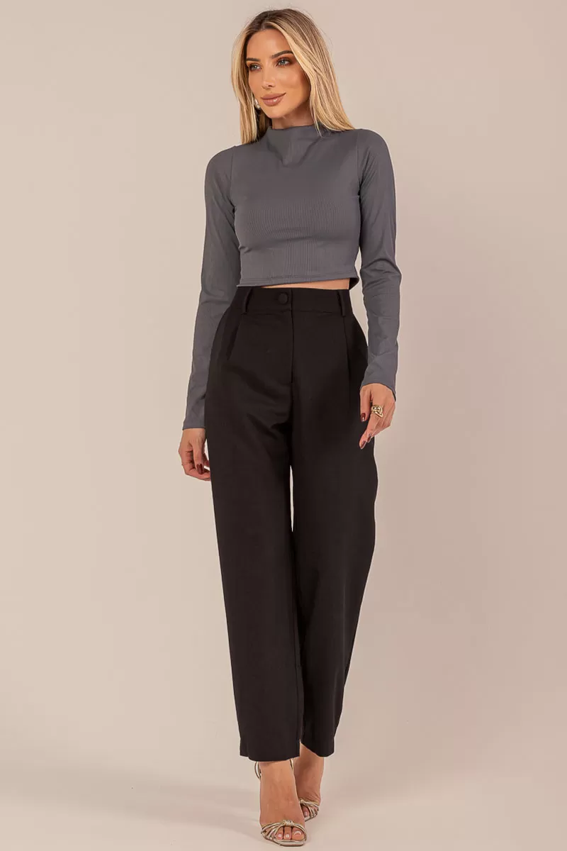 Miss Misses - Pants Miss Misses Tailoring With Front Pocket Black - 54293001 Miss Misses - Pants Miss Misses Tailoring With Front Pocket Black - 54293001