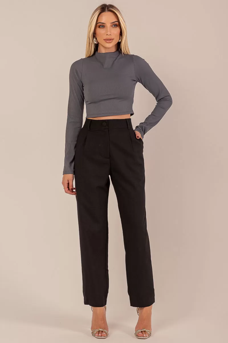 Miss Misses - Pants Miss Misses Tailoring With Front Pocket Black - 54293001 Miss Misses - Pants Miss Misses Tailoring With Front Pocket Black - 54293001