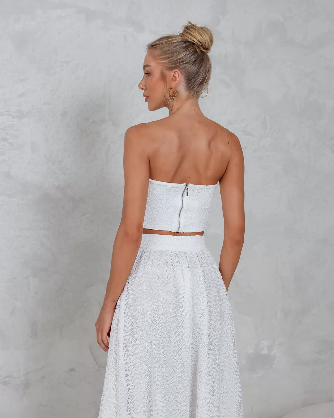 Dot Clothing - Set Dot Clothing Skirt Long lace Offwhite - 2188OFF Dot Clothing - Set Dot Clothing Skirt Long lace Offwhite - 2188OFF