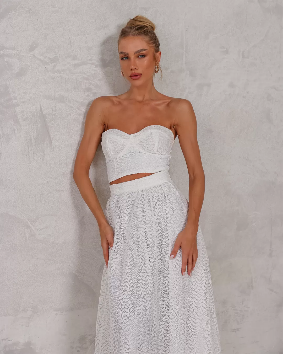Dot Clothing - Set Dot Clothing Skirt Long lace Offwhite - 2188OFF Dot Clothing - Set Dot Clothing Skirt Long lace Offwhite - 2188OFF