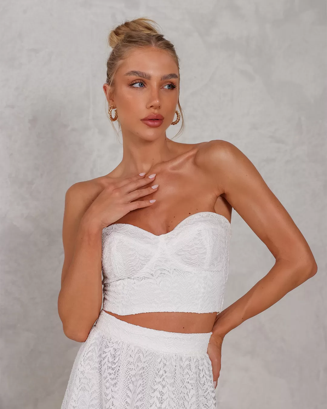 Dot Clothing - Set Dot Clothing Skirt Long lace Offwhite - 2188OFF Dot Clothing - Set Dot Clothing Skirt Long lace Offwhite - 2188OFF
