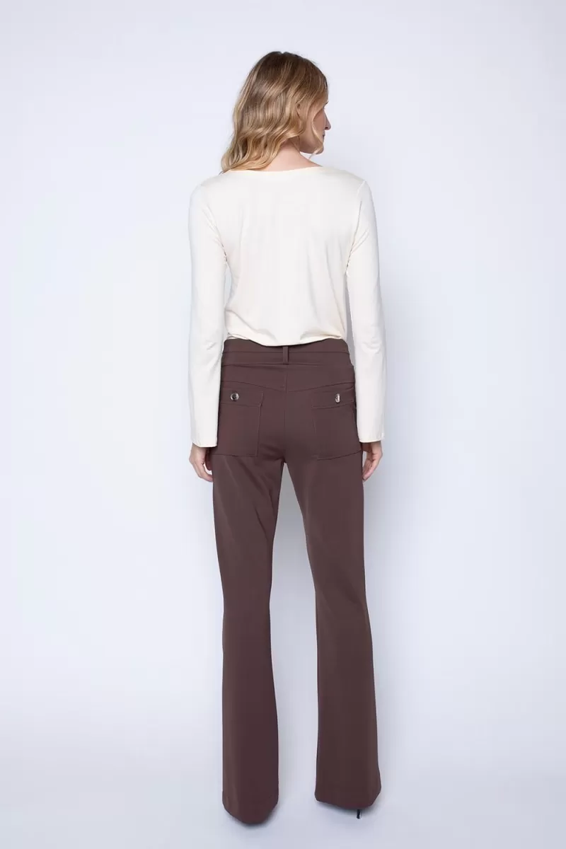 Hidrogênio - BROWN BLACK FLARE PANTS - 19507031 Hidrogênio - BROWN BLACK FLARE PANTS - 19507031
