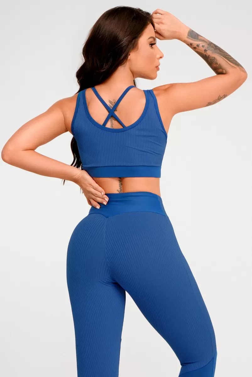 Lets Gym - Blue Evolve Top - 2393AZE Lets Gym - Blue Evolve Top - 2393AZE