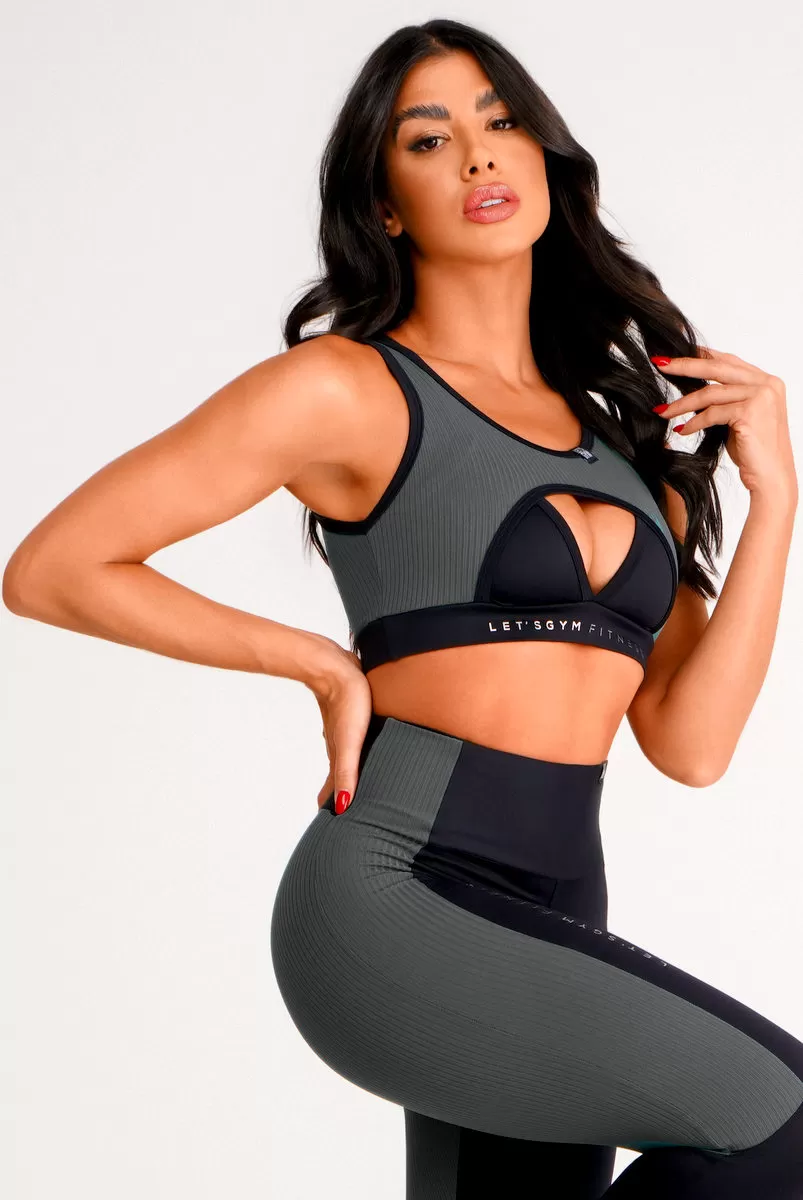Lets Gym - Black Evolve Top - 2393PTGF Lets Gym - Black Evolve Top - 2393PTGF