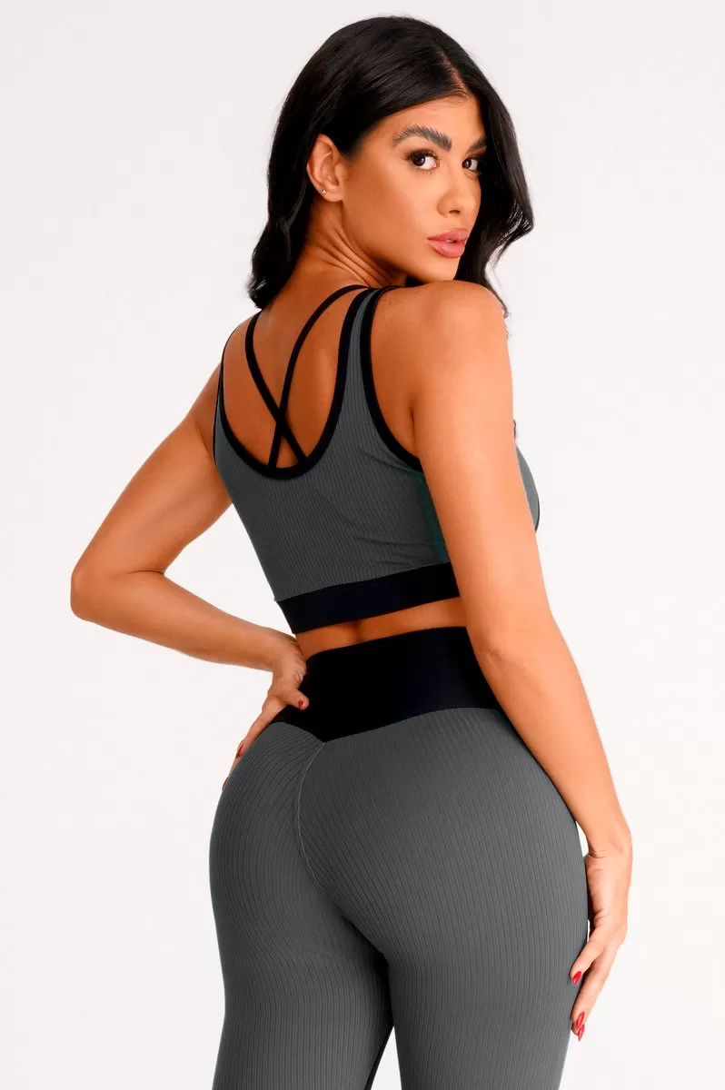 Lets Gym - Black Evolve Top - 2393PTGF Lets Gym - Black Evolve Top - 2393PTGF
