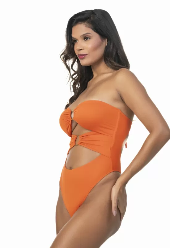 Santa Areia - Lana Orange Swimsuit - 2562LJ