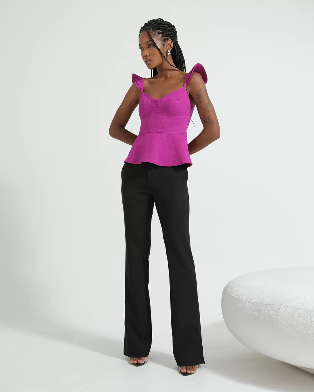 Dot Clothing - Pants Dot Clothing Alfaiataria Black - 2349PRETO Dot Clothing - Pants Dot Clothing Alfaiataria Black - 2349PRETO