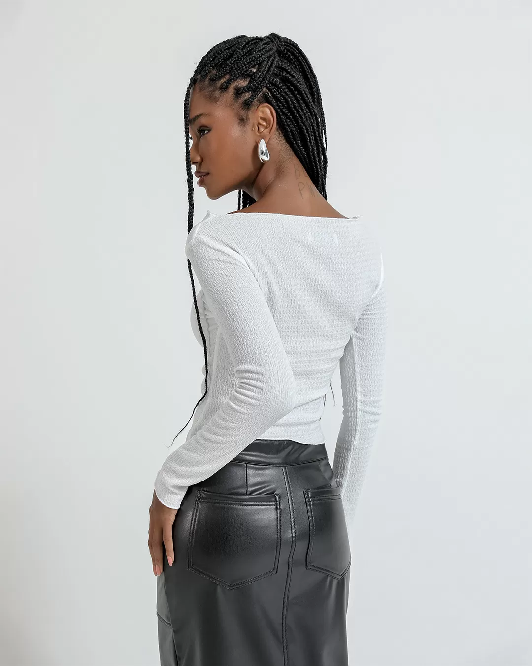 Dot Clothing - Shirt Dot Clothing Long Sleeve Offwhite - 2400OFF Dot Clothing - Shirt Dot Clothing Long Sleeve Offwhite - 2400OFF