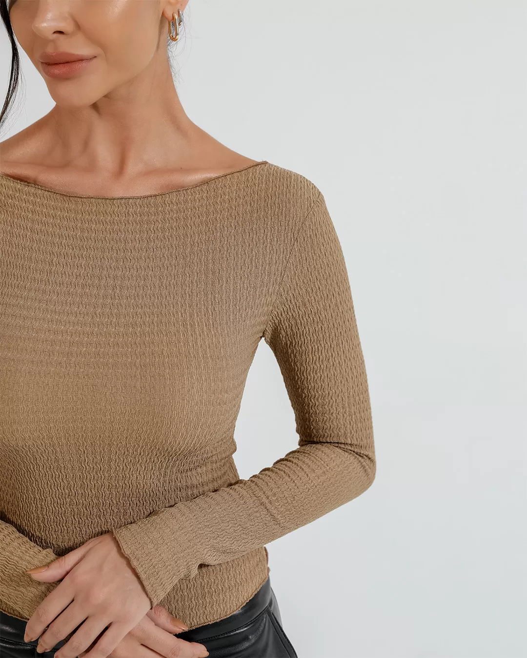 Dot Clothing - Dot Clothing Long Sleeve Shirt Beige - 2400BEGE Dot Clothing - Dot Clothing Long Sleeve Shirt Beige - 2400BEGE