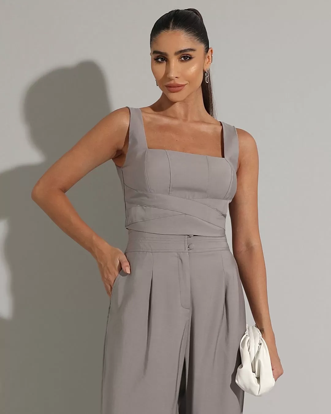 Miss Misses - Pants Miss Misses Tailoring With Lead Lined Button - 54224CALCINZA Miss Misses - Pants Miss Misses Tailoring With Lead Lined Button - 54224CALCINZA