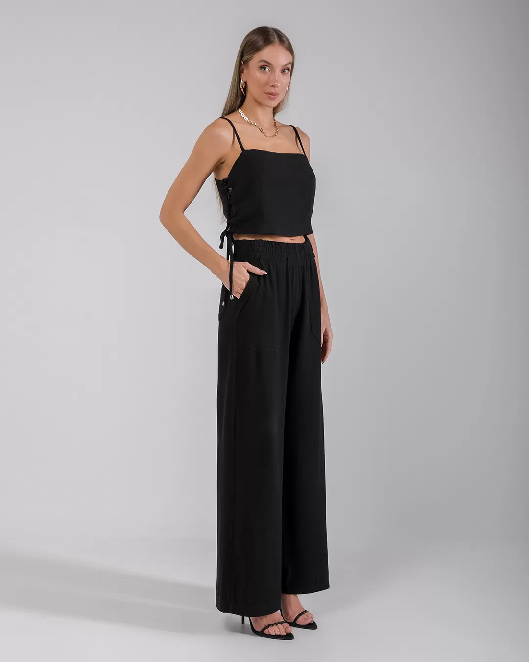 Dot Clothing - Set Dot Clothing Pants Black - 2324PRETO Dot Clothing - Set Dot Clothing Pants Black - 2324PRETO