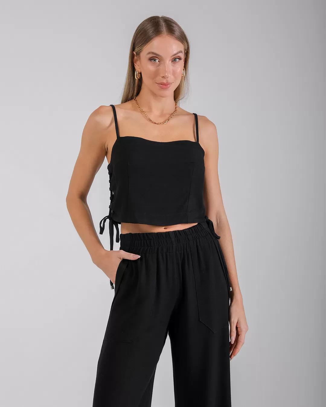 Dot Clothing - Set Dot Clothing Pants Black - 2324PRETO Dot Clothing - Set Dot Clothing Pants Black - 2324PRETO