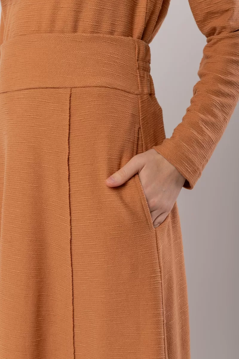 Hidrogênio - STRAIGHT MIDI MAXI CAMEL SKIRT - 20019039 Hidrogênio - STRAIGHT MIDI MAXI CAMEL SKIRT - 20019039