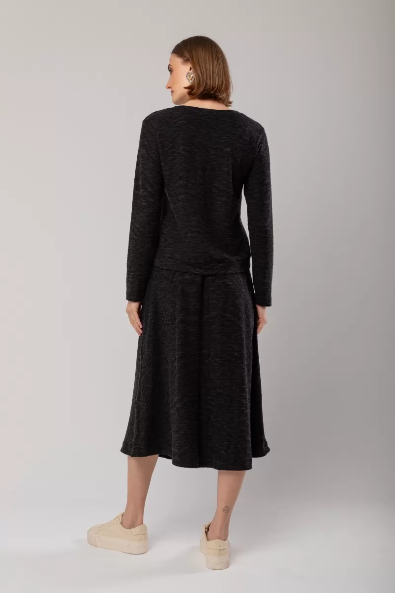 Hidrogênio - BLACK LONG SLEEVE BLOUSE - 19907001 Hidrogênio - BLACK LONG SLEEVE BLOUSE - 19907001
