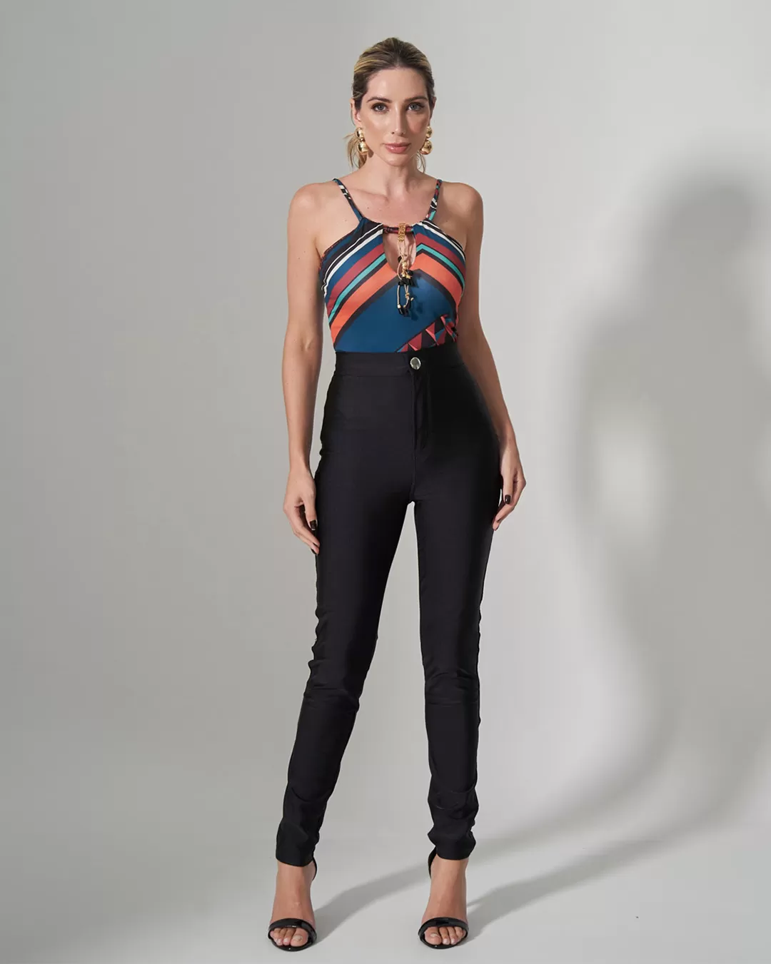 Miss Misses - Miss Misses Skinny Pants by Prada Black - 80080PRETO Miss Misses - Miss Misses Skinny Pants by Prada Black - 80080PRETO
