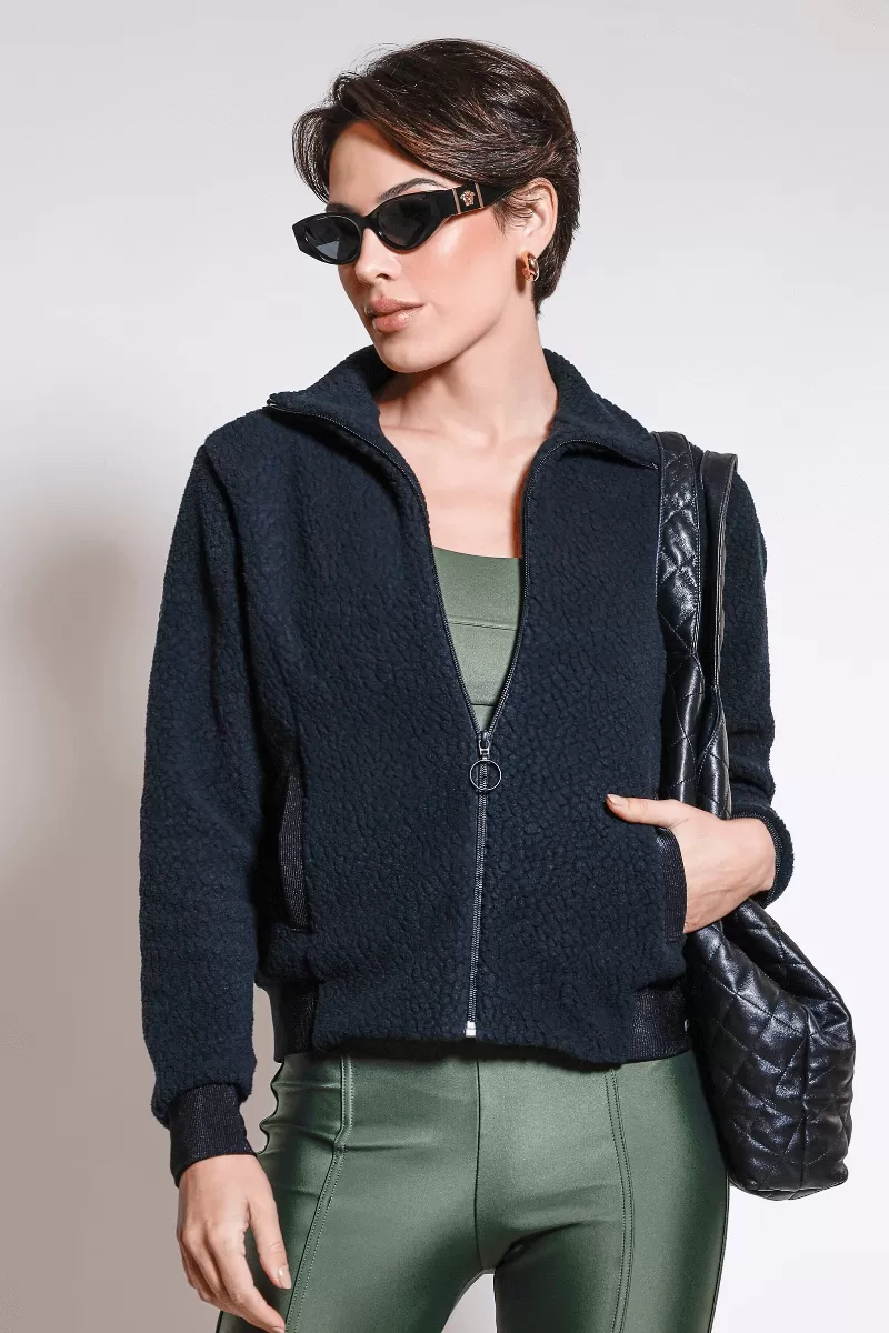 Trilha Verão - Selena Sherpa Jacket - 166.B