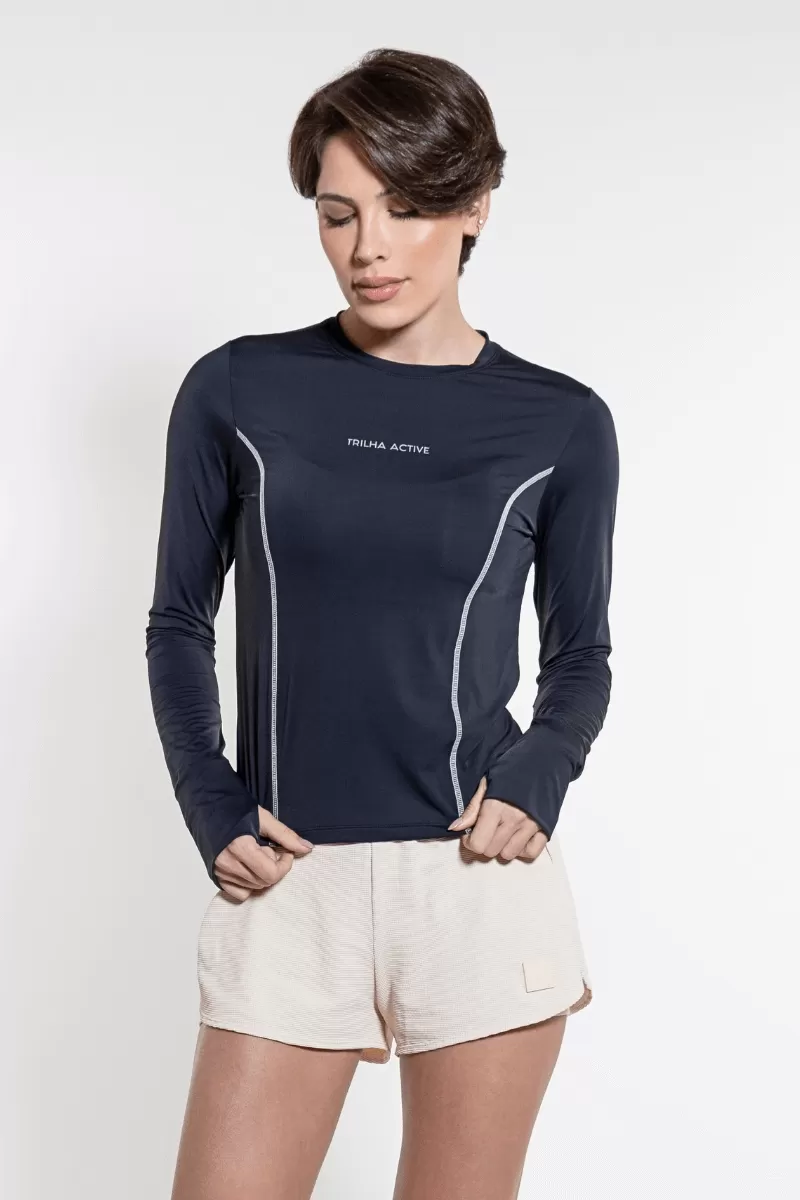 Trilha Verão - Camisa Suki Ml UV - R0500