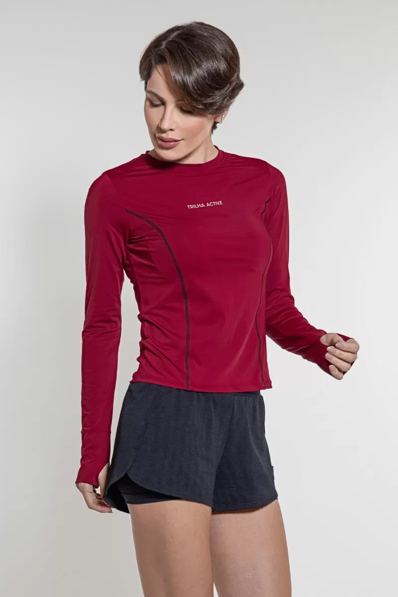 Trilha Verão - Shirt Suki Ml UV - R3950