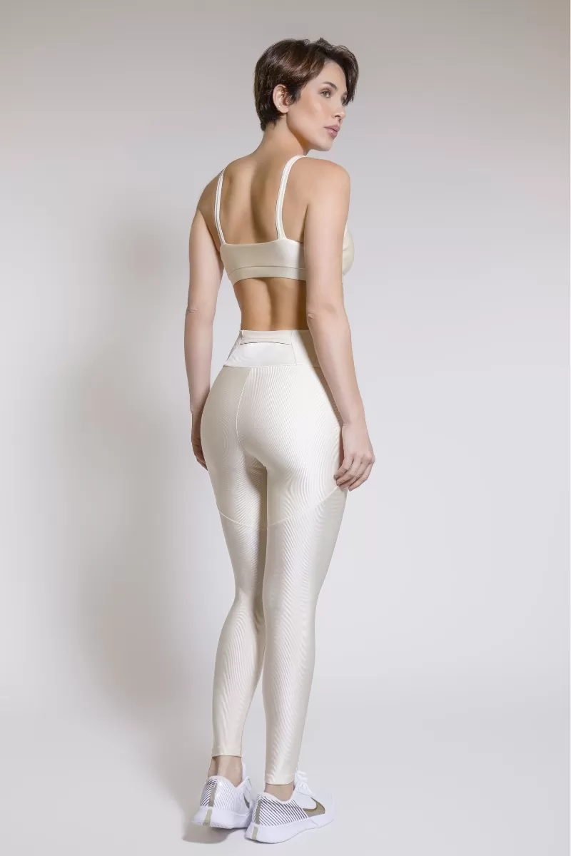Trilha Verão - Carmen Trilobal Rib Legging - R8340