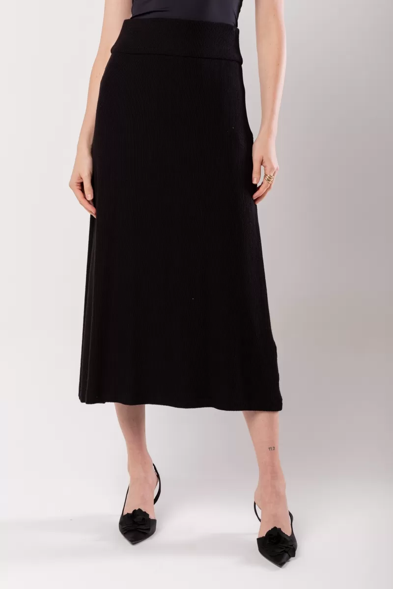 Hidrogênio - EVASE MIDI SKIRT AND BLOUSE SET WITH BLACK BELT - 20015001 Hidrogênio - EVASE MIDI SKIRT AND BLOUSE SET WITH BLACK BELT - 20015001