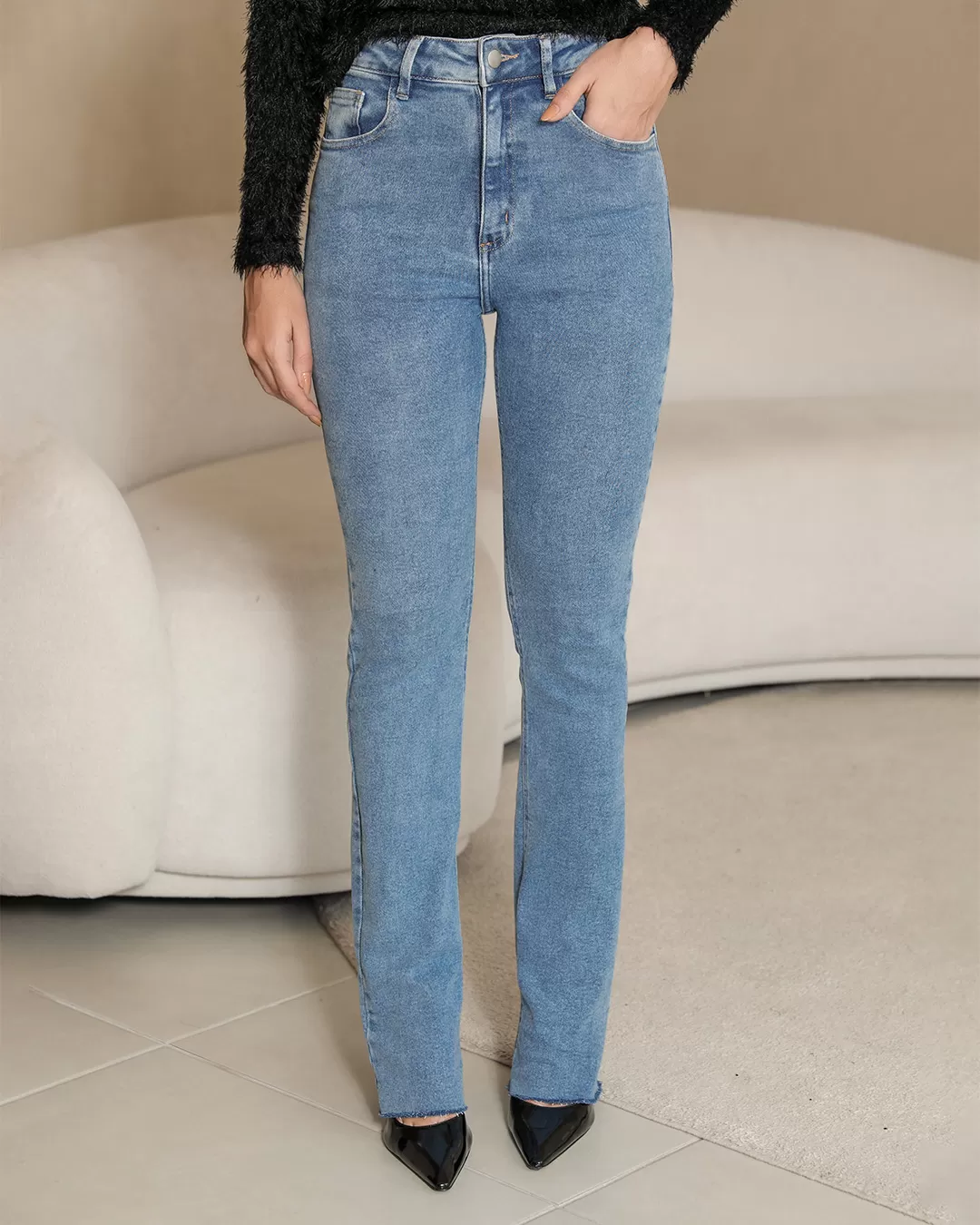 Dot Clothing - Pants Dot Clothing Straight Jeans Blue - 2705AZUL Dot Clothing - Pants Dot Clothing Straight Jeans Blue - 2705AZUL