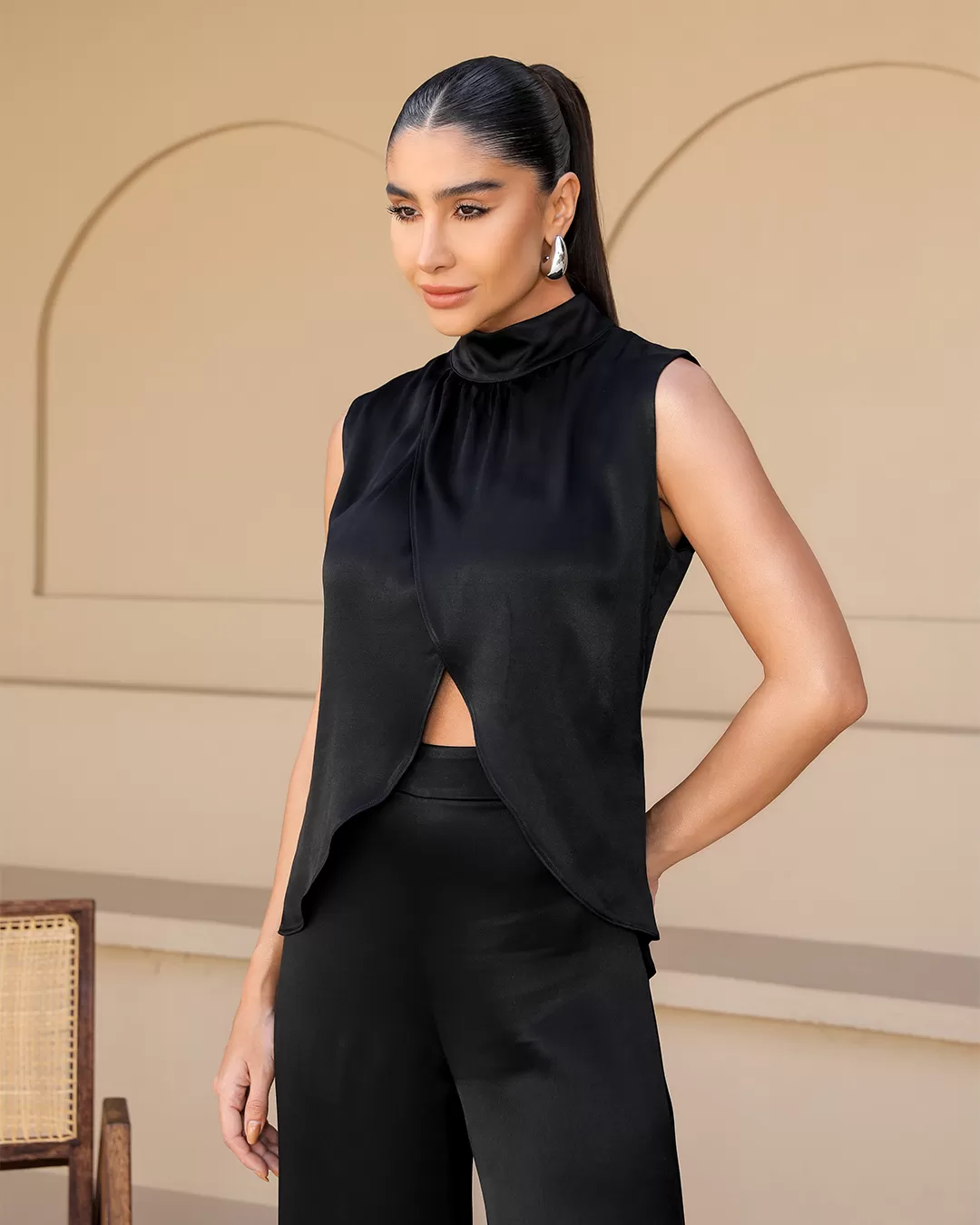 Dot Clothing - Set Dot Clothing Pants Pantalona Black - 2388PRETO Dot Clothing - Set Dot Clothing Pants Pantalona Black - 2388PRETO