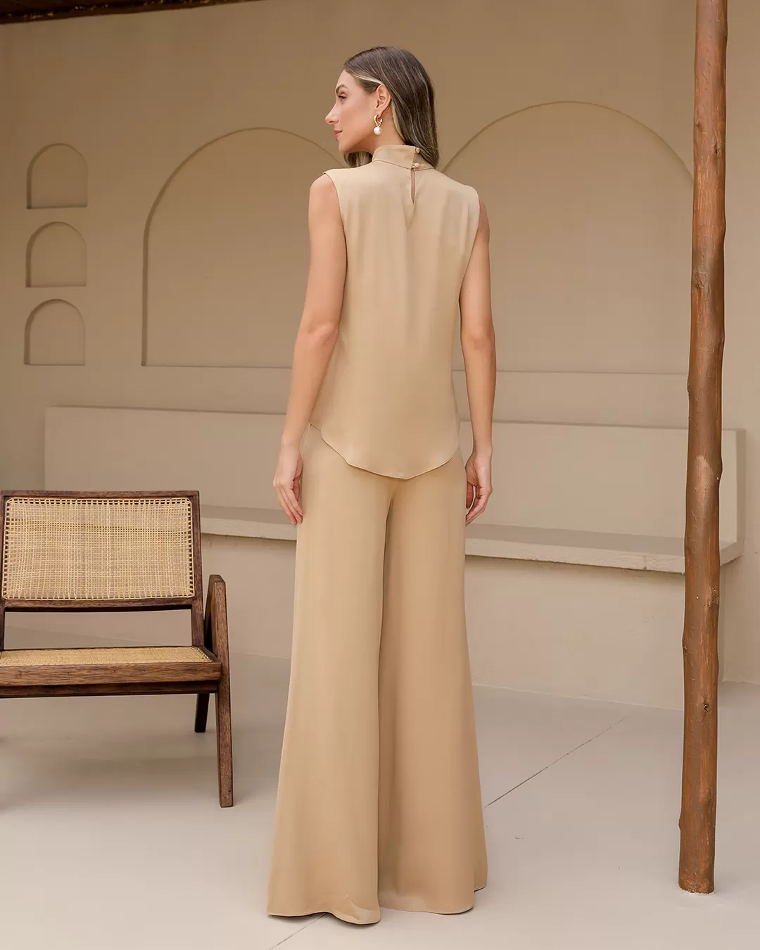 Dot Clothing - Set Dot Clothing Pants Pantalona Beige - 2388BEGE Dot Clothing - Set Dot Clothing Pants Pantalona Beige - 2388BEGE