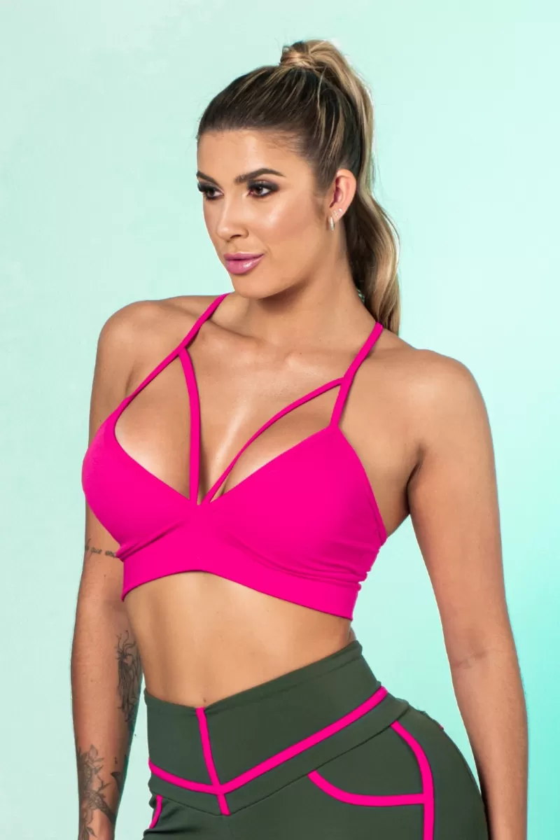 Canoan - Top Shine Triângulo Pink - 79922 Canoan - Top Shine Triângulo Pink - 79922
