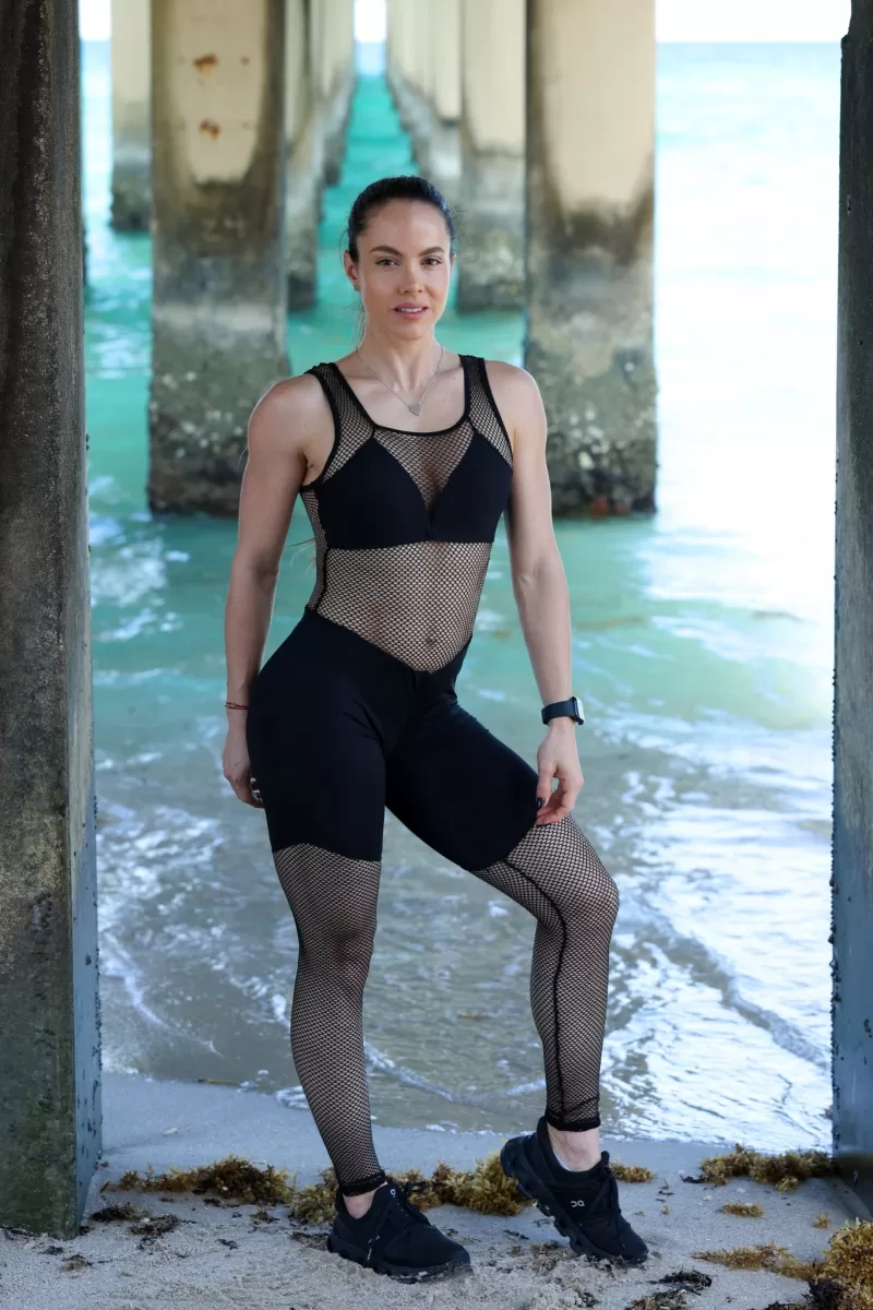 Canoan - Jumpsuit Sunny 2 mesh Black - 26924
