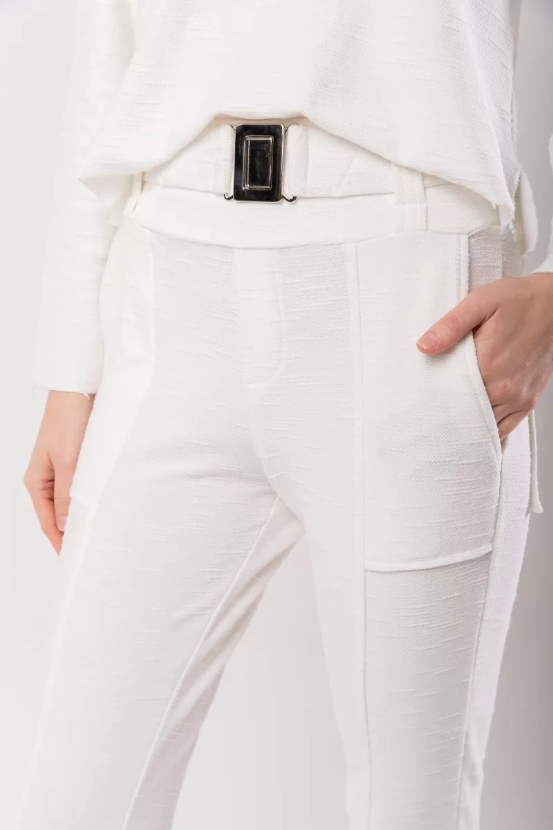 Hidrogênio - SURI OFF WHITE JOGGER PANTS - 20058018 Hidrogênio - SURI OFF WHITE JOGGER PANTS - 20058018