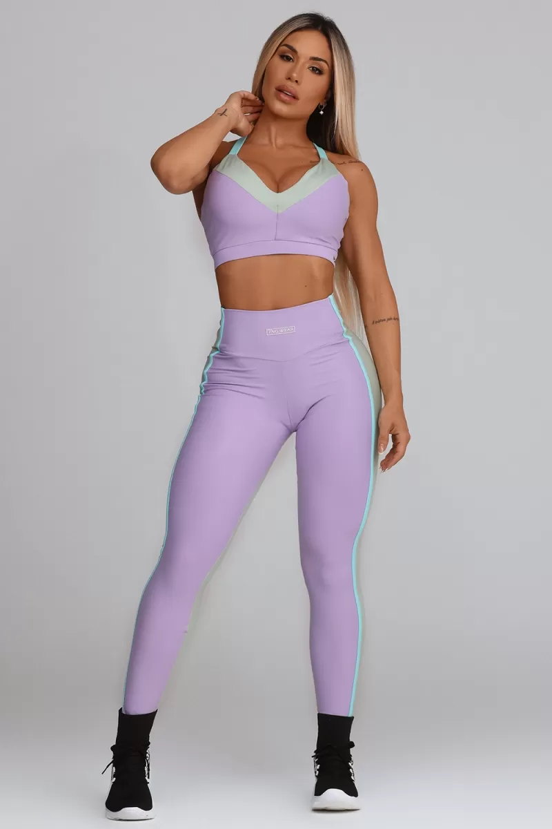 ZNG - LEGGINGS FRONTY LILAC - CIG759 ZNG - LEGGINGS FRONTY LILAC - CIG759