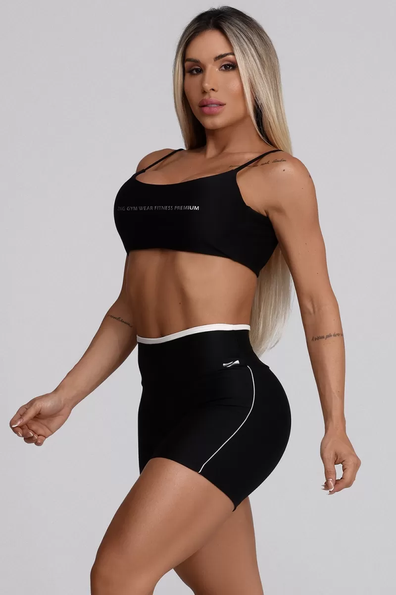 ZNG - SHORTS BASIC LYON BLACK - SHO208