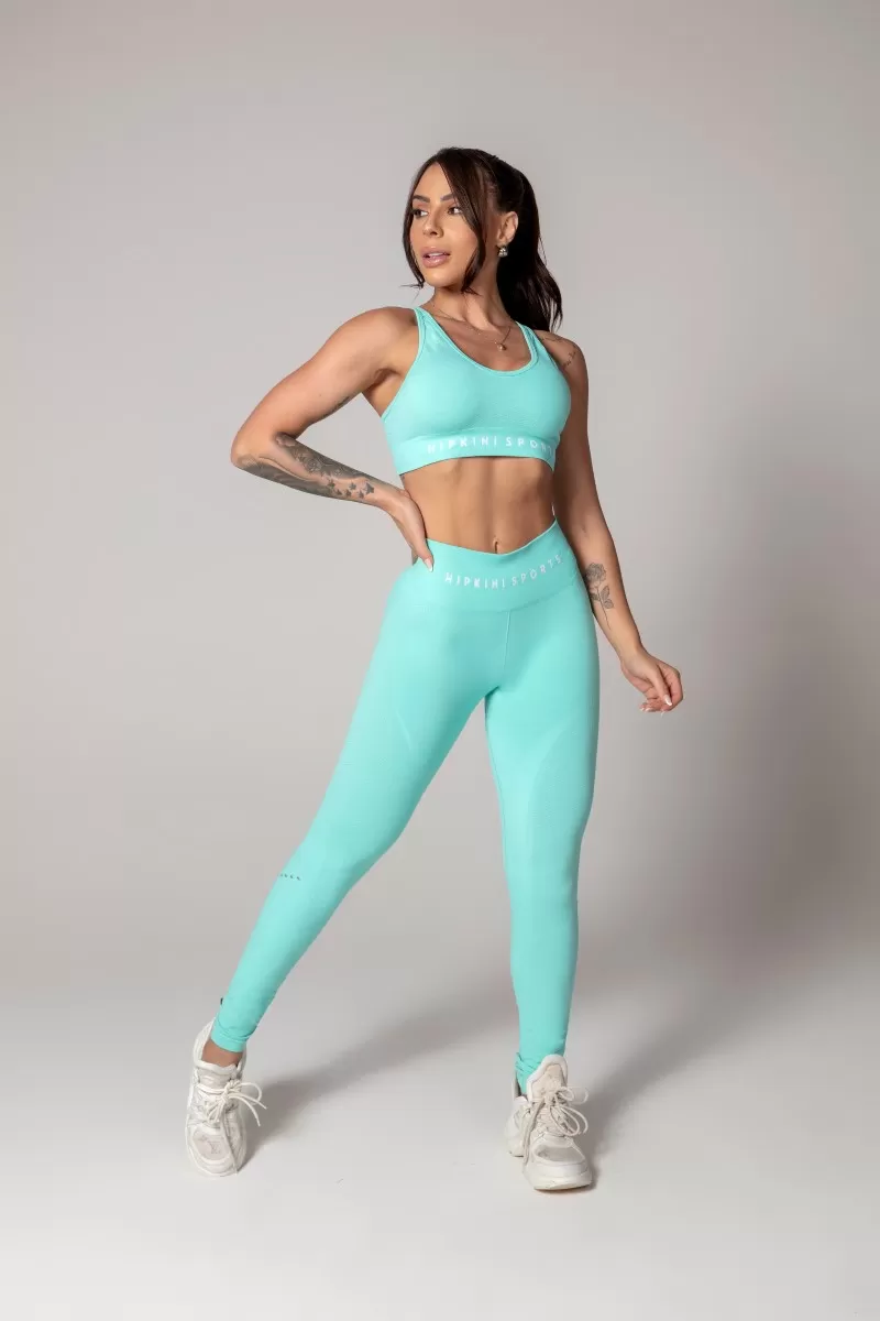 Hipkini - Green Seamless Athleisure Top - 33330623
