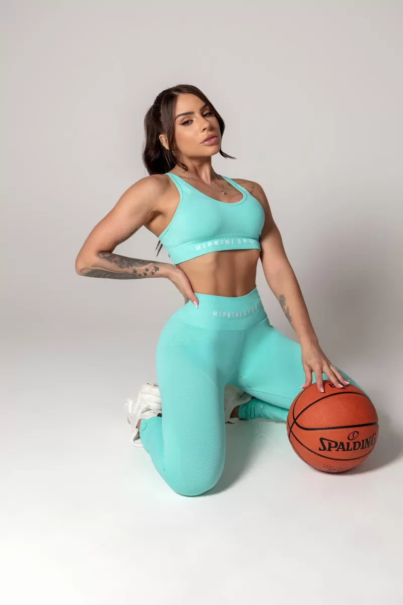Hipkini - Green Seamless Athleisure Top - 33330623