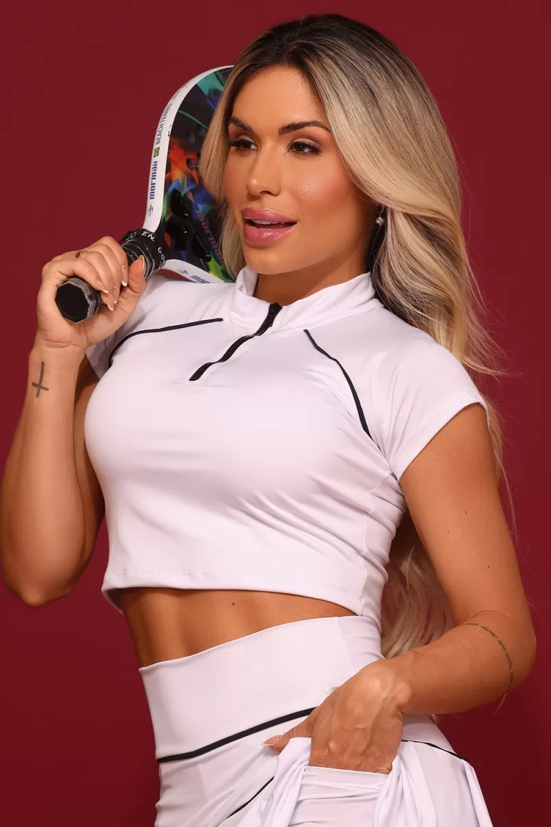 ZNG - CASSIE WHITE BLOUSE - BLU260