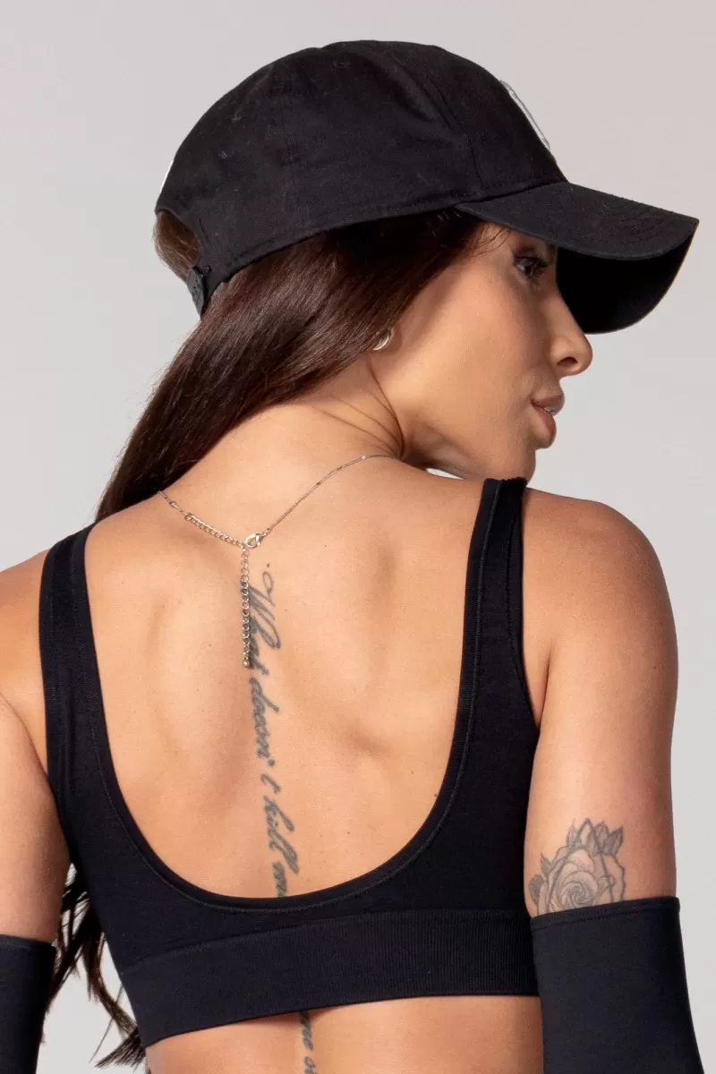 Hipkini - Black Seamless Athleisure Top - 33330627 Hipkini - Black Seamless Athleisure Top - 33330627