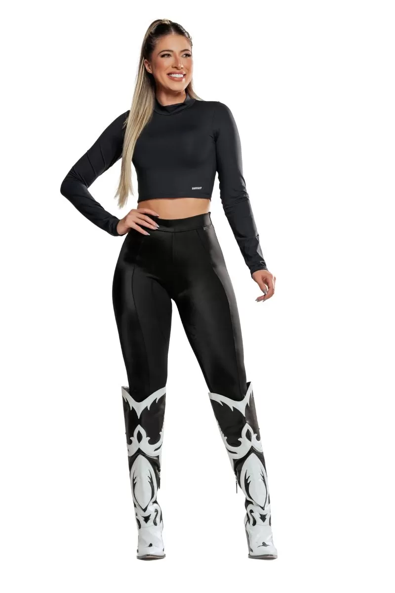 Garotafit - Pants Tian Black - FUS498A