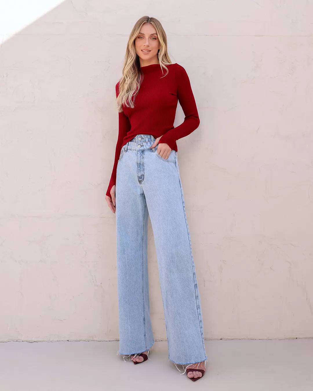 Dot Clothing - Pants Dot Clothing Jeans Pantalona Light Blue - JE0019CLA Dot Clothing - Pants Dot Clothing Jeans Pantalona Light Blue - JE0019CLA