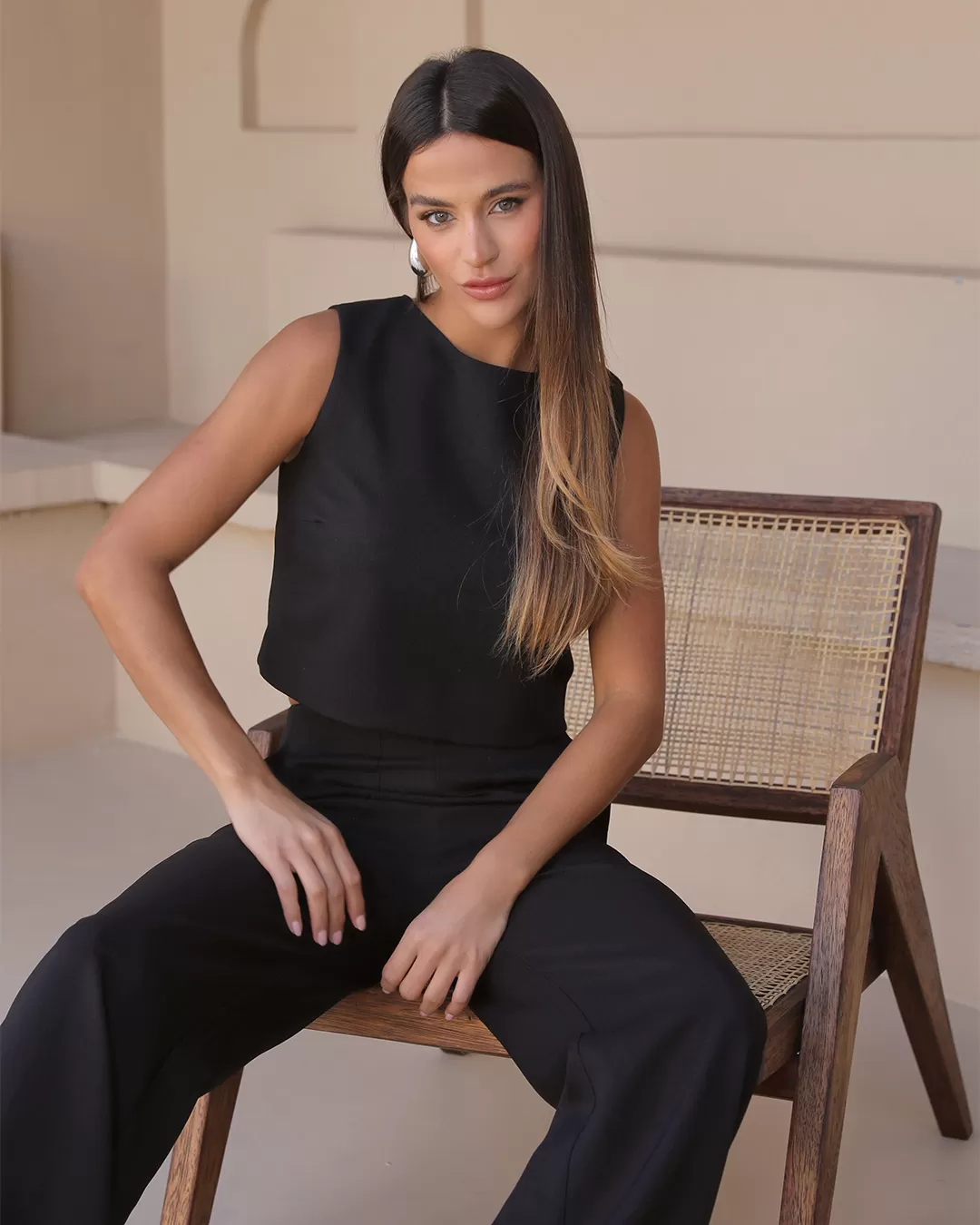 Dot Clothing - Set Dot Clothing Tank Shirt and Pants Black - 2396PRETO Dot Clothing - Set Dot Clothing Tank Shirt and Pants Black - 2396PRETO