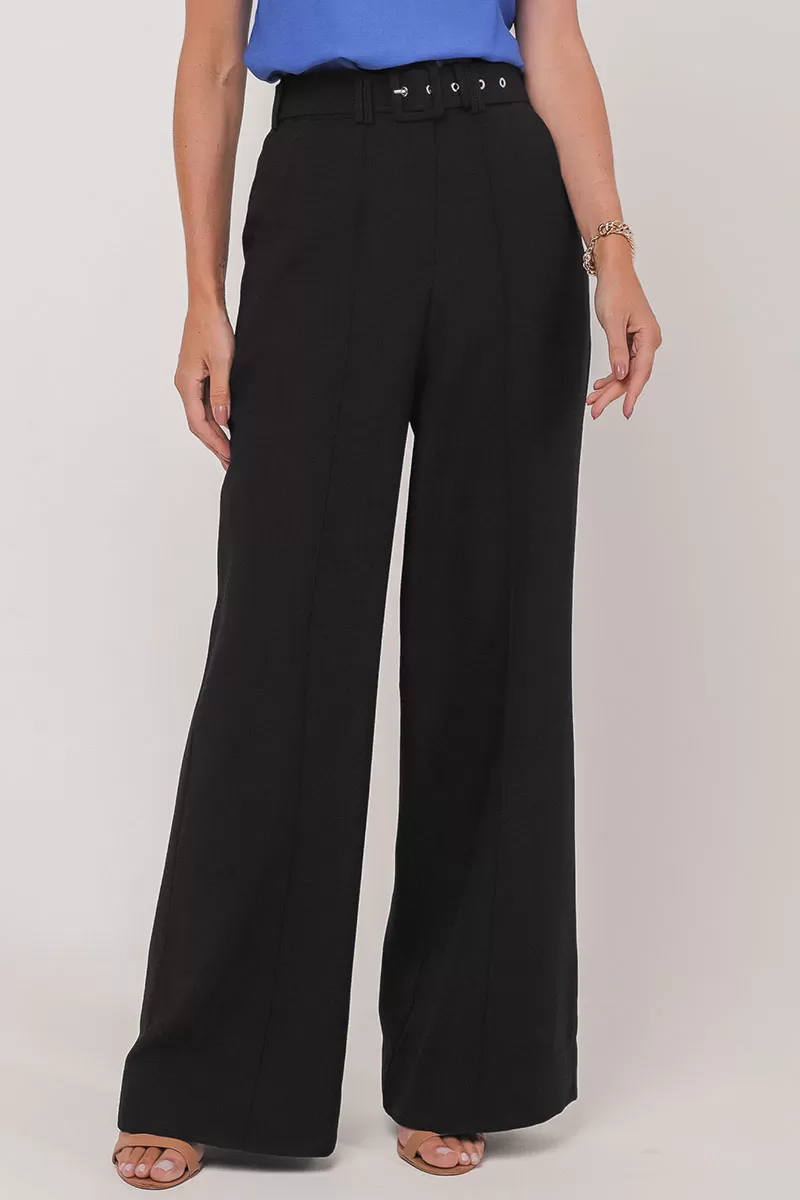 Miss Misses - Pants Miss Misses Alfaiataria C/Belt Black - 54299001 Miss Misses - Pants Miss Misses Alfaiataria C/Belt Black - 54299001