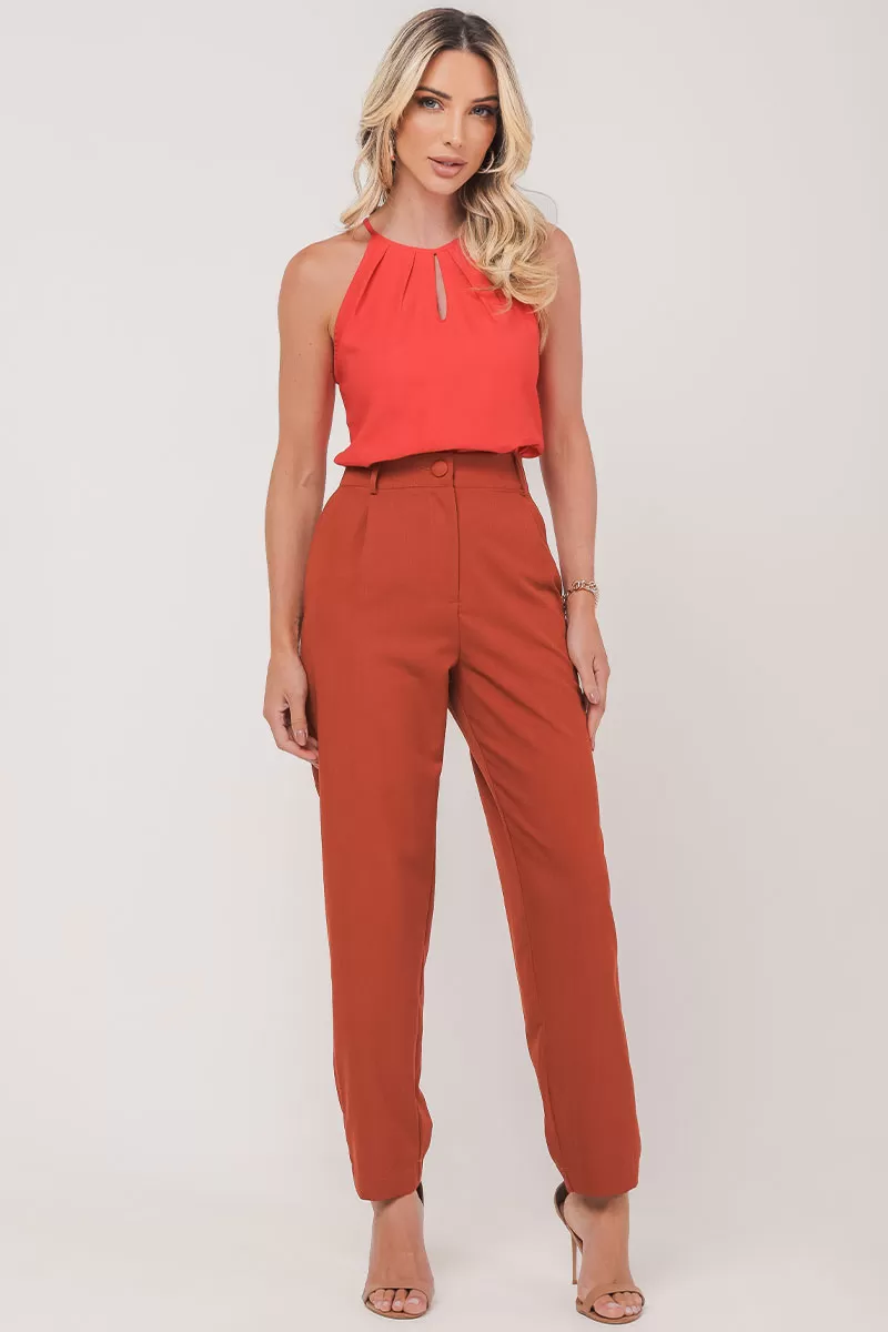 Miss Misses - Shirt Miss Misses Tank Shirt With Red Drape - 54321024 Miss Misses - Shirt Miss Misses Tank Shirt With Red Drape - 54321024