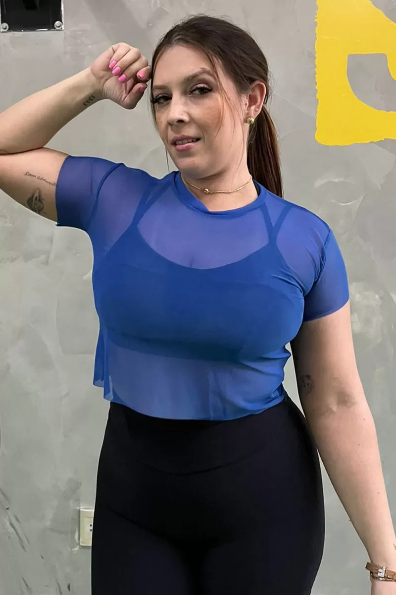 ZNG - CROPPED SHEER ROYAL - BLUR13