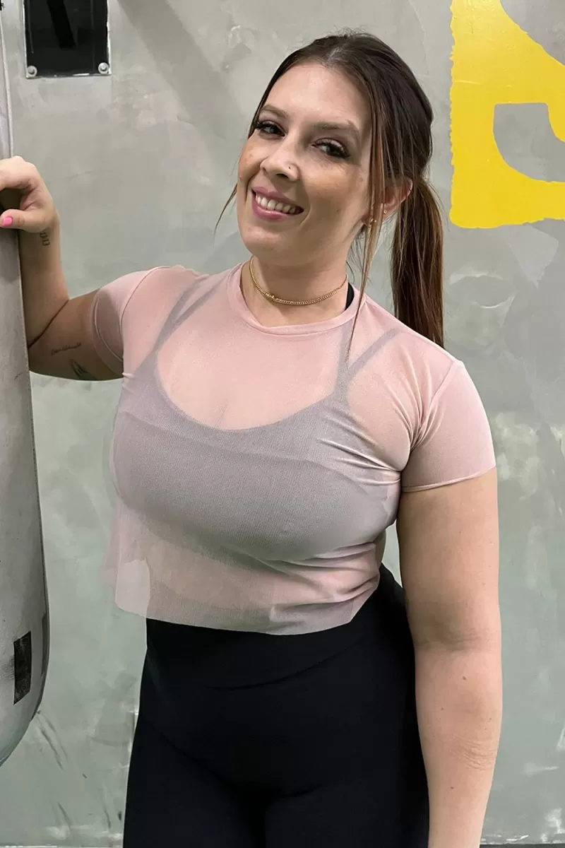 ZNG - CROPPED SHEER PINK - BLUR16