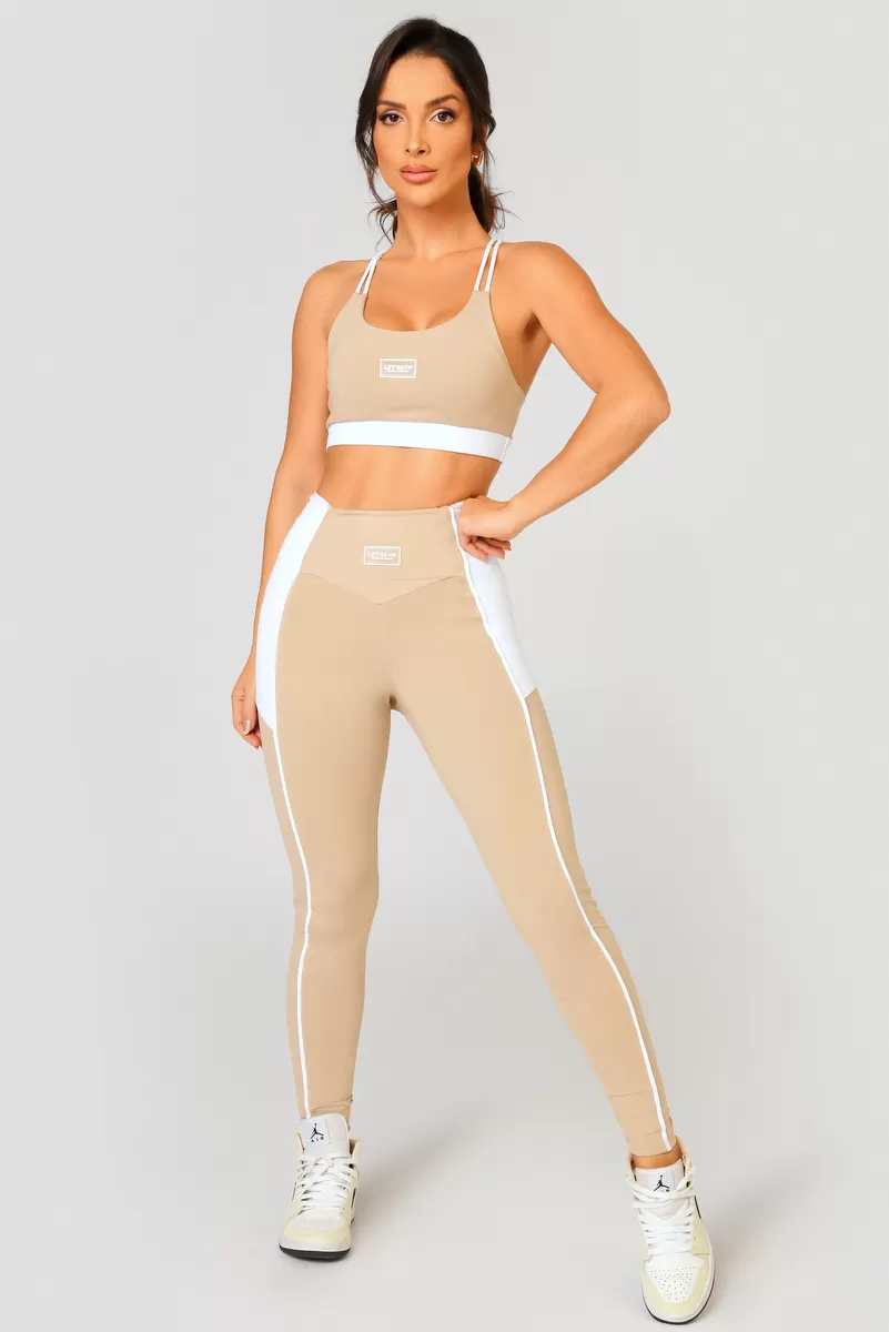 Lets Gym - Clean Nude Leggings - 2510ND Lets Gym - Clean Nude Leggings - 2510ND