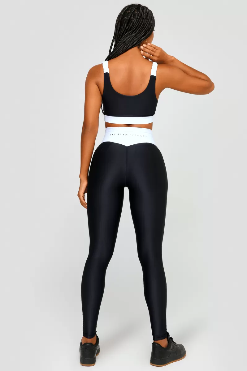 Lets Gym - Black Disruptive Legging - 1908PT Lets Gym - Black Disruptive Legging - 1908PT