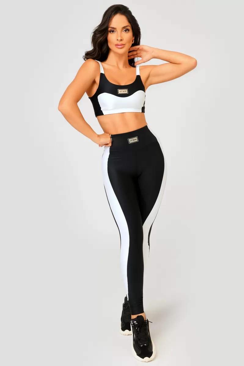 Lets Gym - Innovate Black Leggings - 2450PT Lets Gym - Innovate Black Leggings - 2450PT